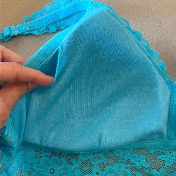Lot 2 No Boundaries Lace Bralette Bra Bundle Womens XL Extra Large Blue Orange - Picture 14 of 14